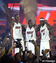 NBA: Miami Heat- Welcome Ceremony