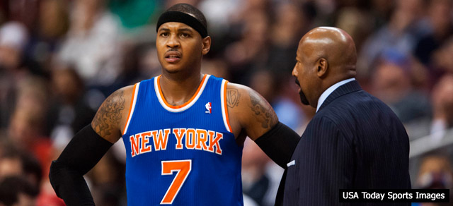 Carmelo_Anthony_Mike_Woodson_2013_Presswire
